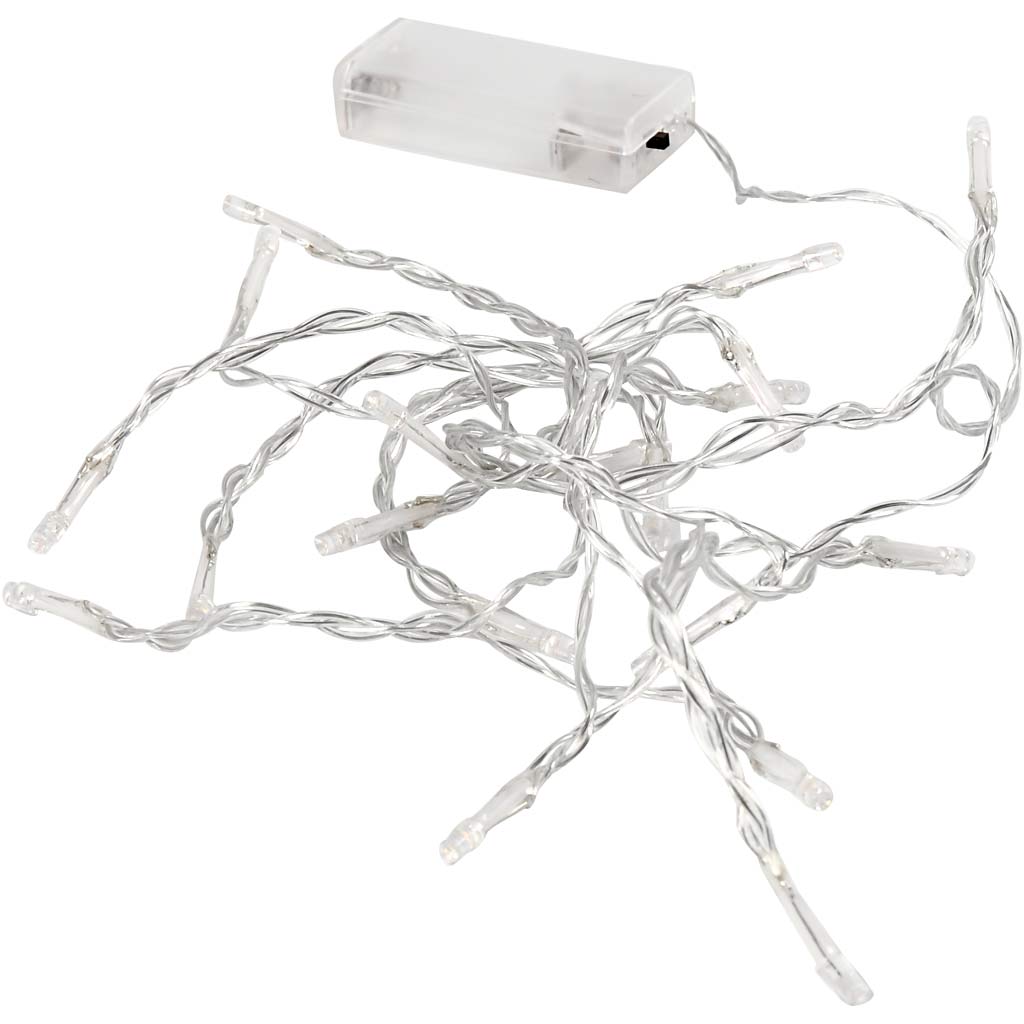 Guirlande LED, L : 3,15 M, transparent, 1 pièce [HOB-52331]