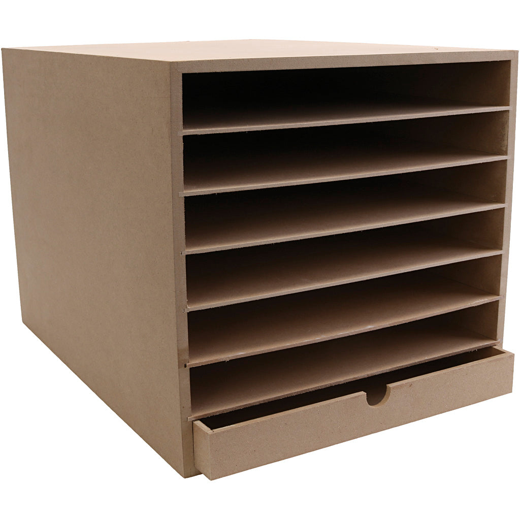 Paper Storage Unit, H: 32 cm, D. 45 cm, W: 32 cm, A3