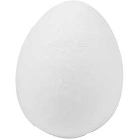 Oeuf, H : 47 mm, L : 35 mm, blanc, 50 pièces/ 1 Pq. [HOB-54168]