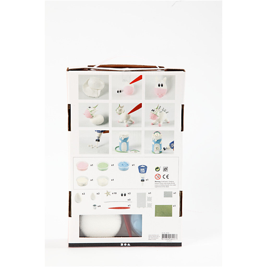 Décorations à suspendre, étoile, dim. 7x7 cm, blanc, 6 pièces/ 1 Pq. [HOB-555150]