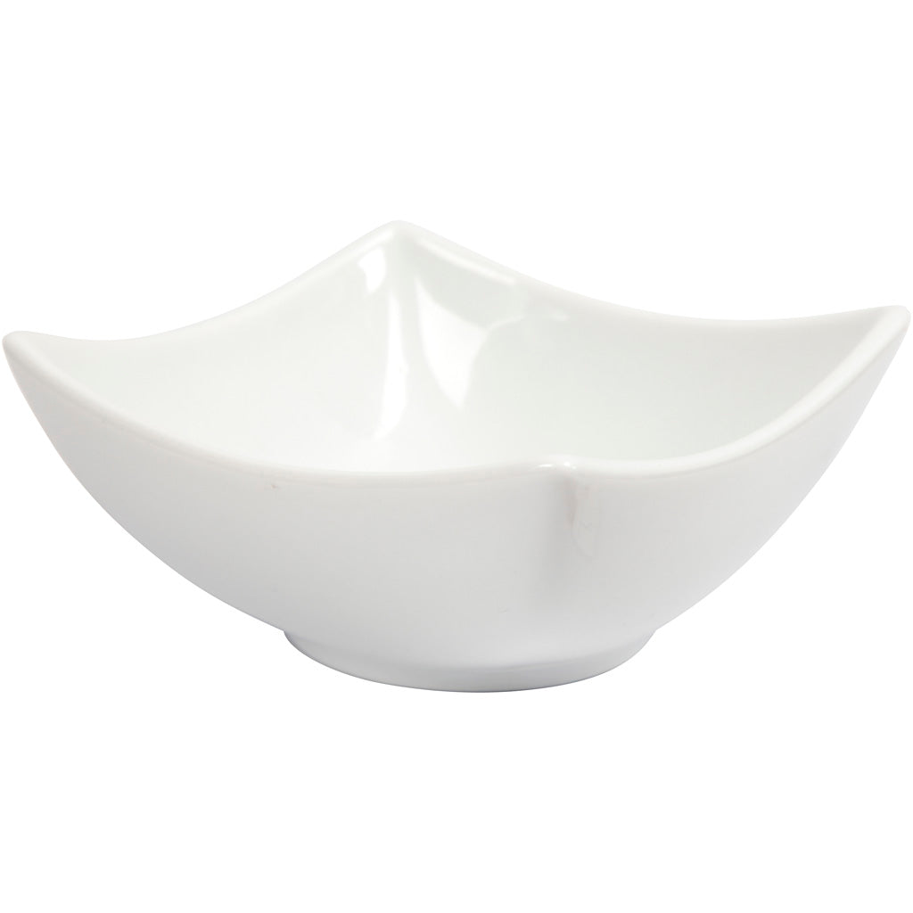 Bol, H : 4,5 cm, d 10 cm, blanc, 2 pièces/ 1 Pq. [HOB-555230]