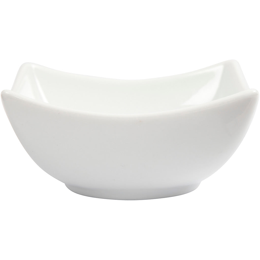 Bol, H : 4,5 cm, d 10 cm, blanc, 12 pièces/ 1 Pq. [HOB-55523]