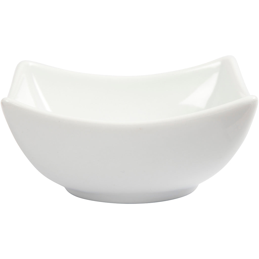 Bol, H : 4,5 cm, d 10 cm, blanc, 12 pièces/ 1 Pq. [HOB-55523]