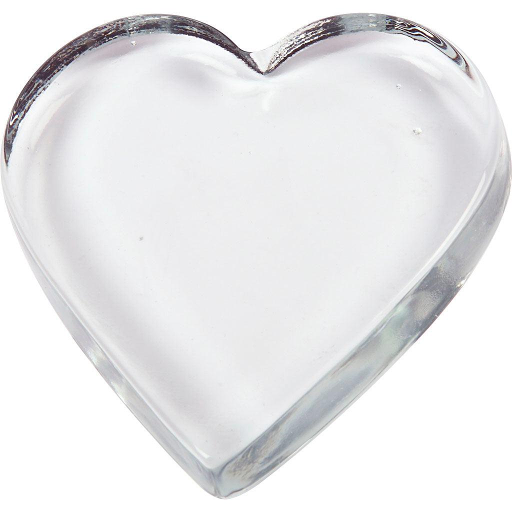Heart, size 9x9 cm, thickness 15 mm, 10 pc