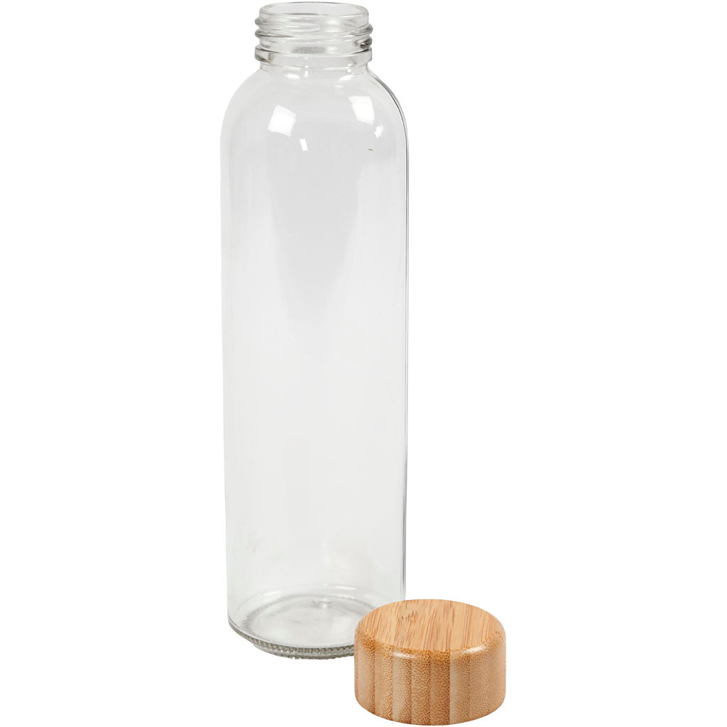 Bouteille d'eau, H : 22 cm, d 6,7 cm, 500 ml, 1 pièce [HOB-558770]