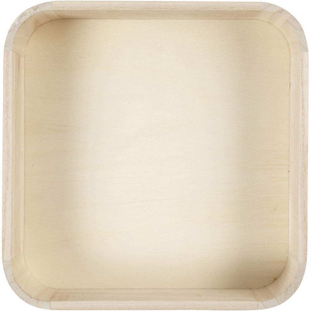 Plateau, H : 7 cm, dim. 25x25 cm, 1 pièce [HOB-56132]