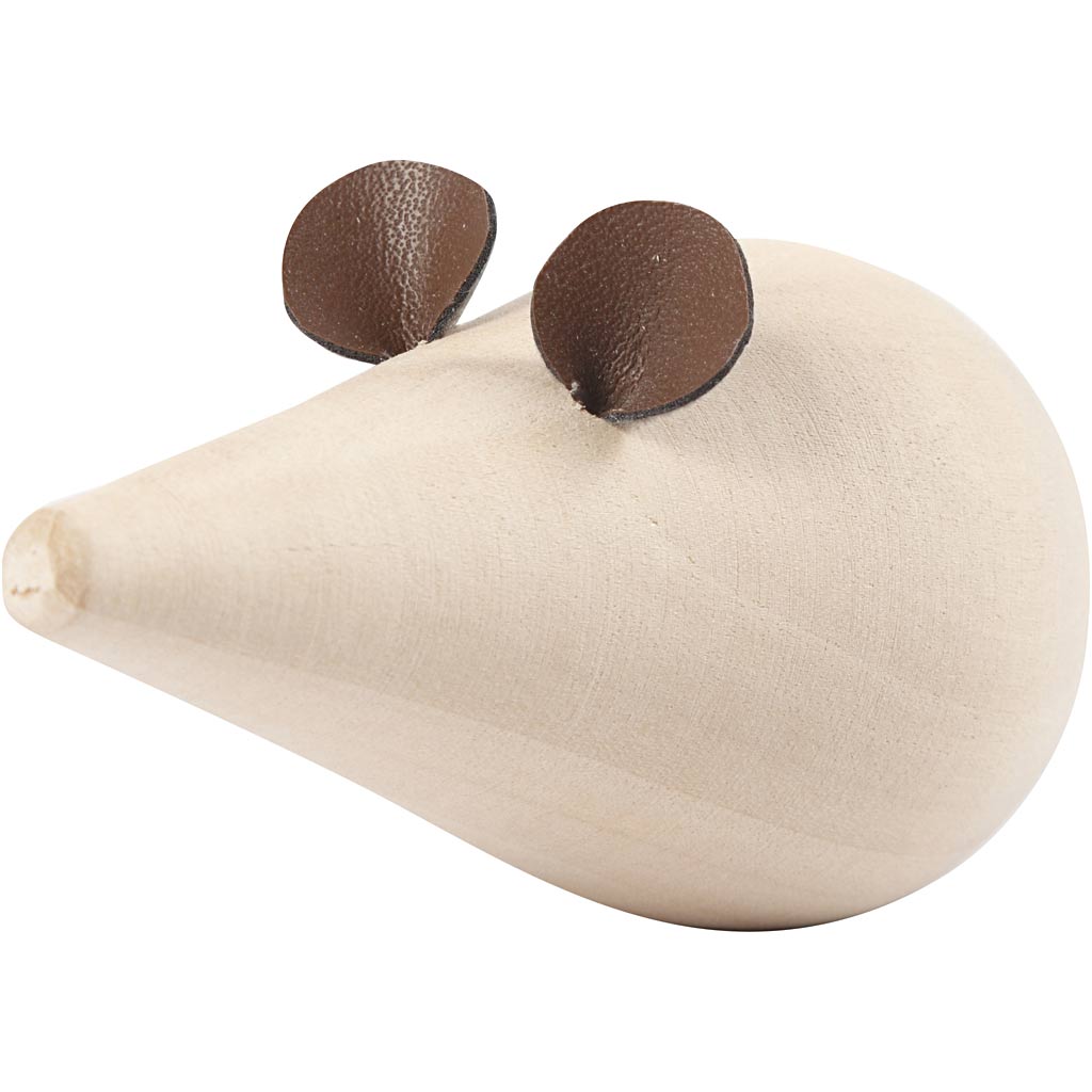 Souris, L : 10 cm, d 5,5 cm, 1 pièce [HOB-56560]