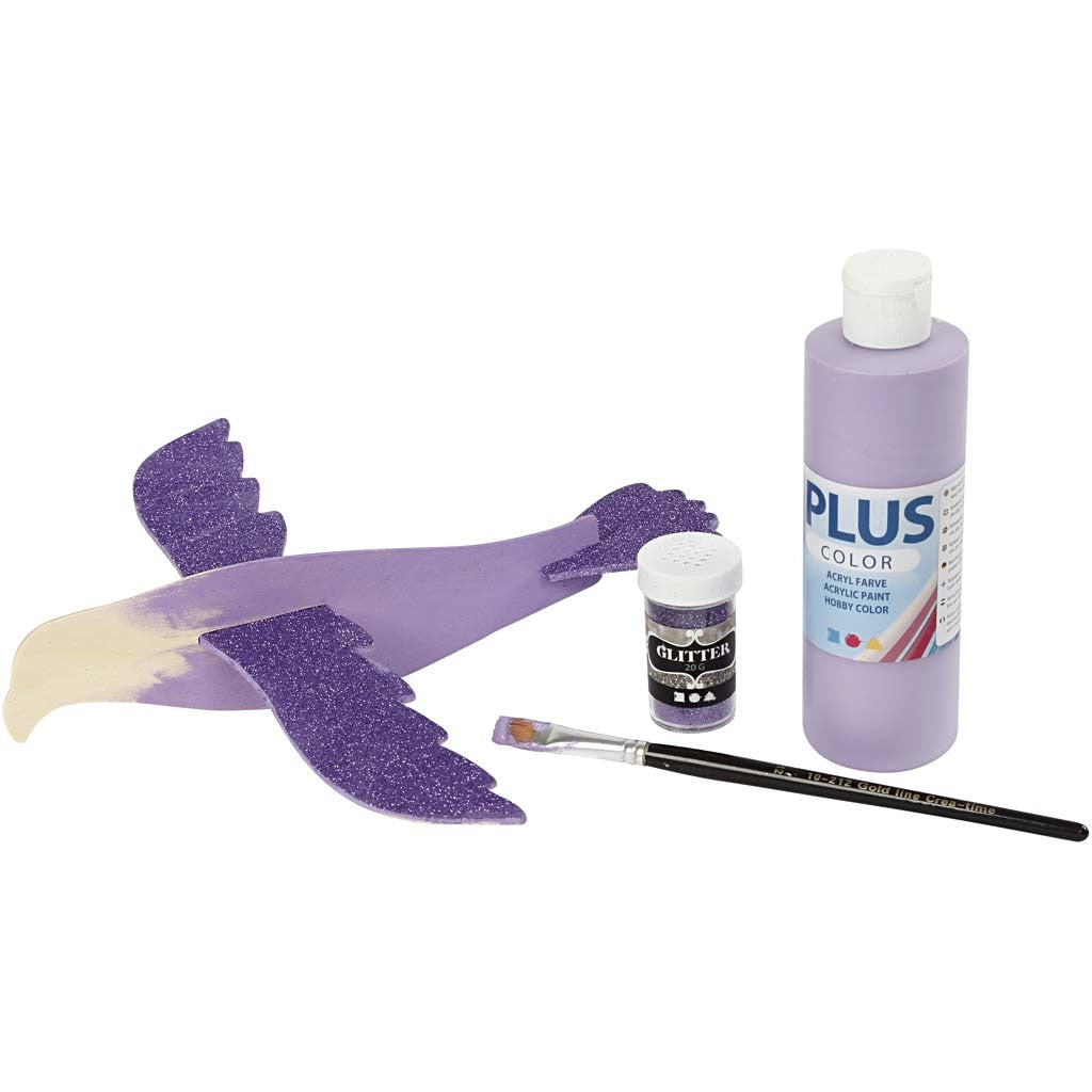 Oiseau, dim. 26x28 cm, ép. 2 mm, 20 set/ 1 Pq. [HOB-56824]