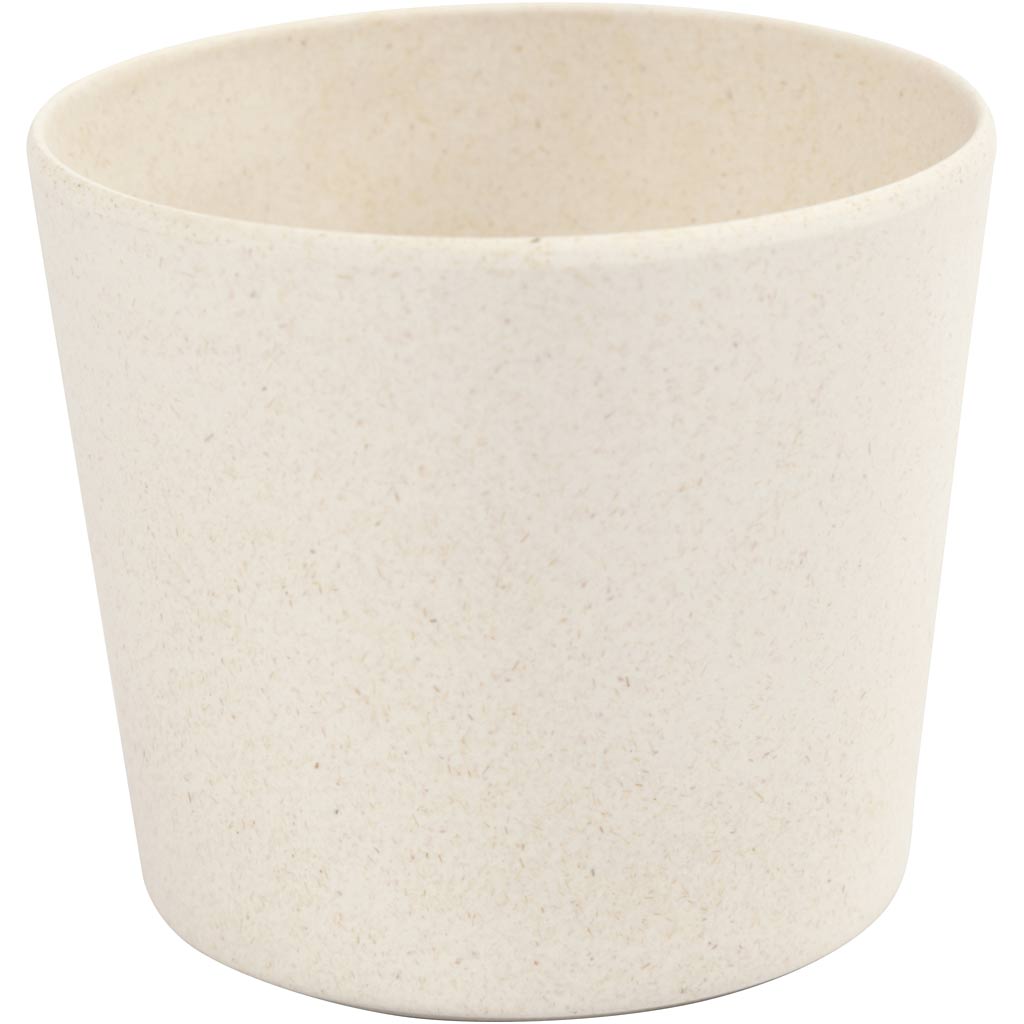 Pot de fleurs, H : 6,5 cm, d 7 cm, 1 pièce [HOB-56882]