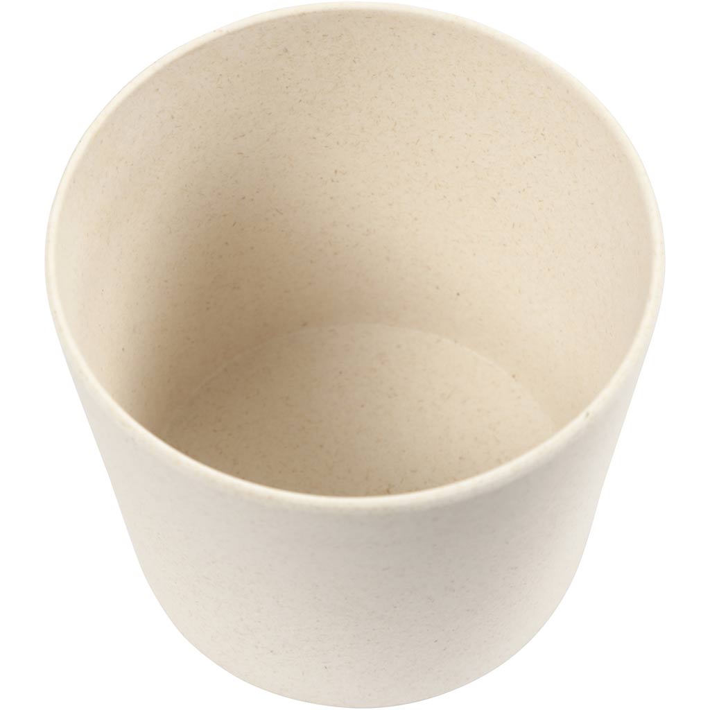 Pot de fleurs, H : 6,5 cm, d 7 cm, 1 pièce [HOB-56882]