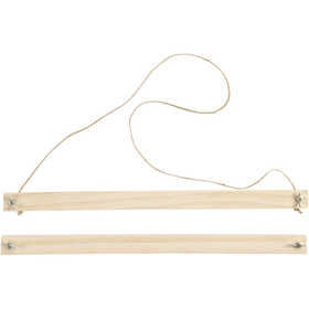 Porte-affiche, H : 2 cm, P: 2,2 cm, L : 33,6 cm, 1 set [HOB-56921]