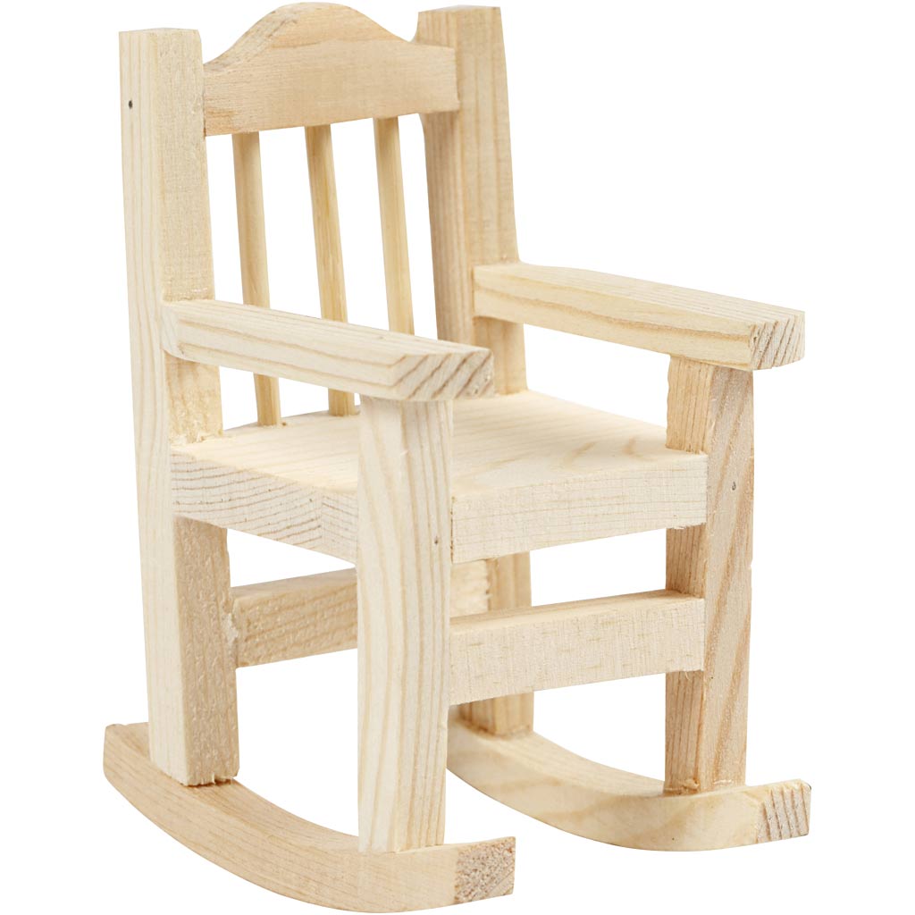 Chaise à bascule, H: 8,8 cm, L: 5,5 cm, 1 pièce [HOB56925]
