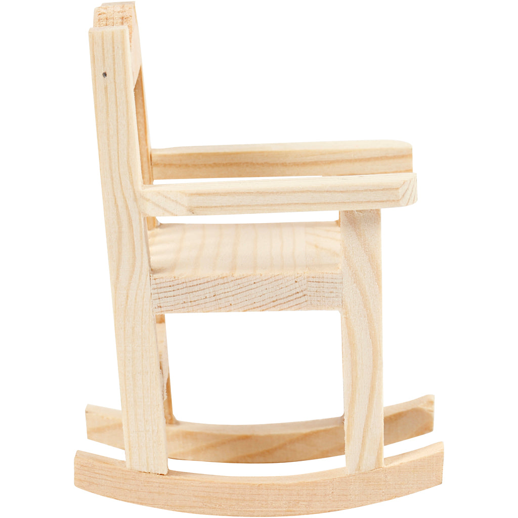 Chaise à bascule, H: 8,8 cm, L: 5,5 cm, 1 pièce [HOB56925]