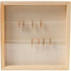 Cadre 3D, P: 35 mm, dim. 23x23 cm, 1 pièce [HOB-57453]