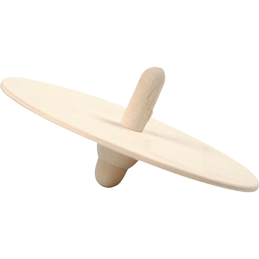 Toupie, H : 4 cm, d 8 cm, 10 pièces/ 1 Pq. [HOB-57474]