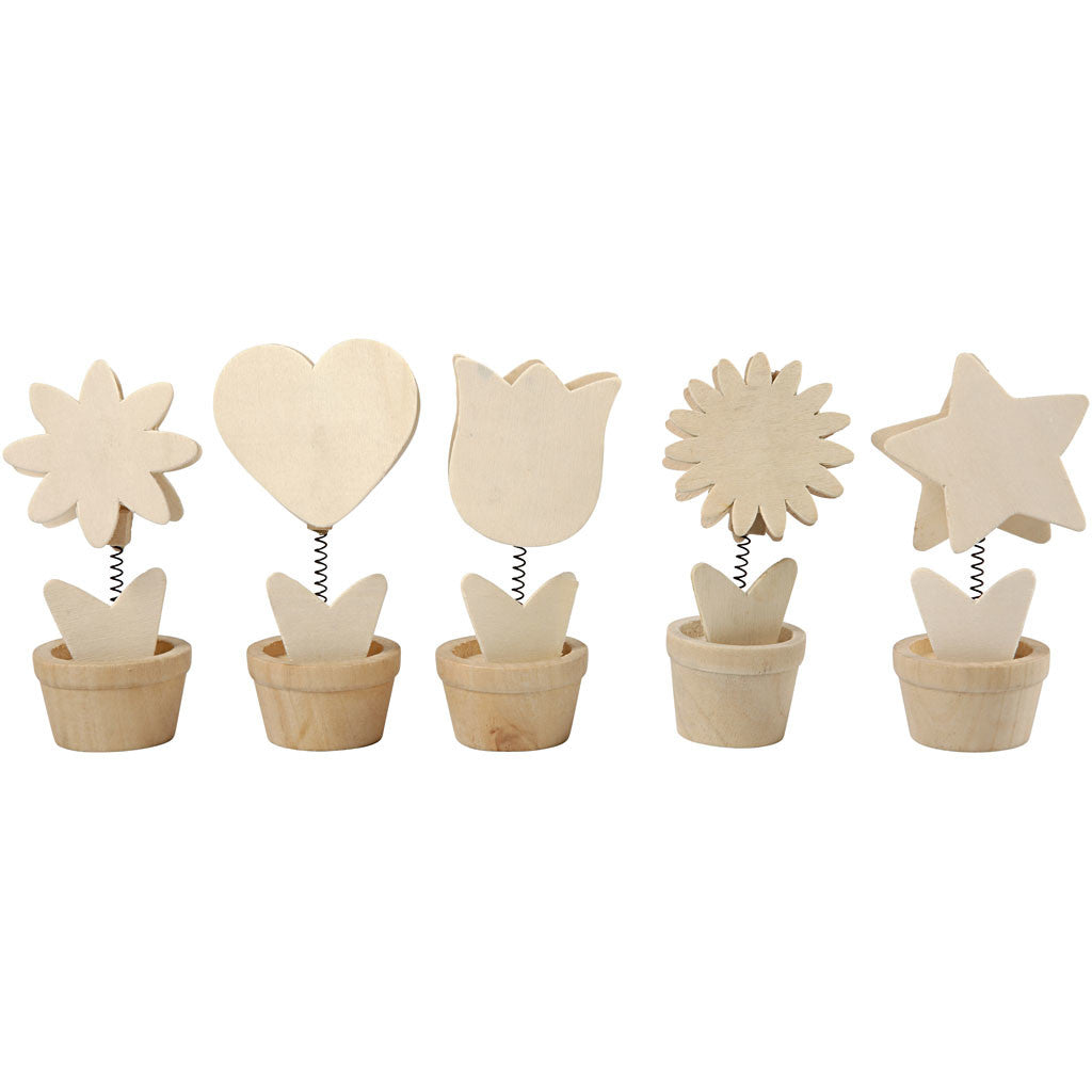 Support pour notes, H : 10 cm, d 5 cm, 10 pièces/ 1 Pq. [HOB-57477]