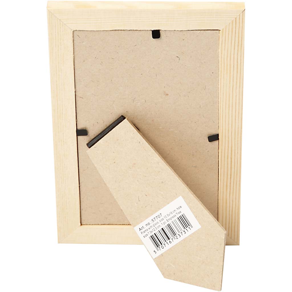 Cadre avec vitre, dim. 10,5x15,6 cm, 1 pièce [HOB-57707]