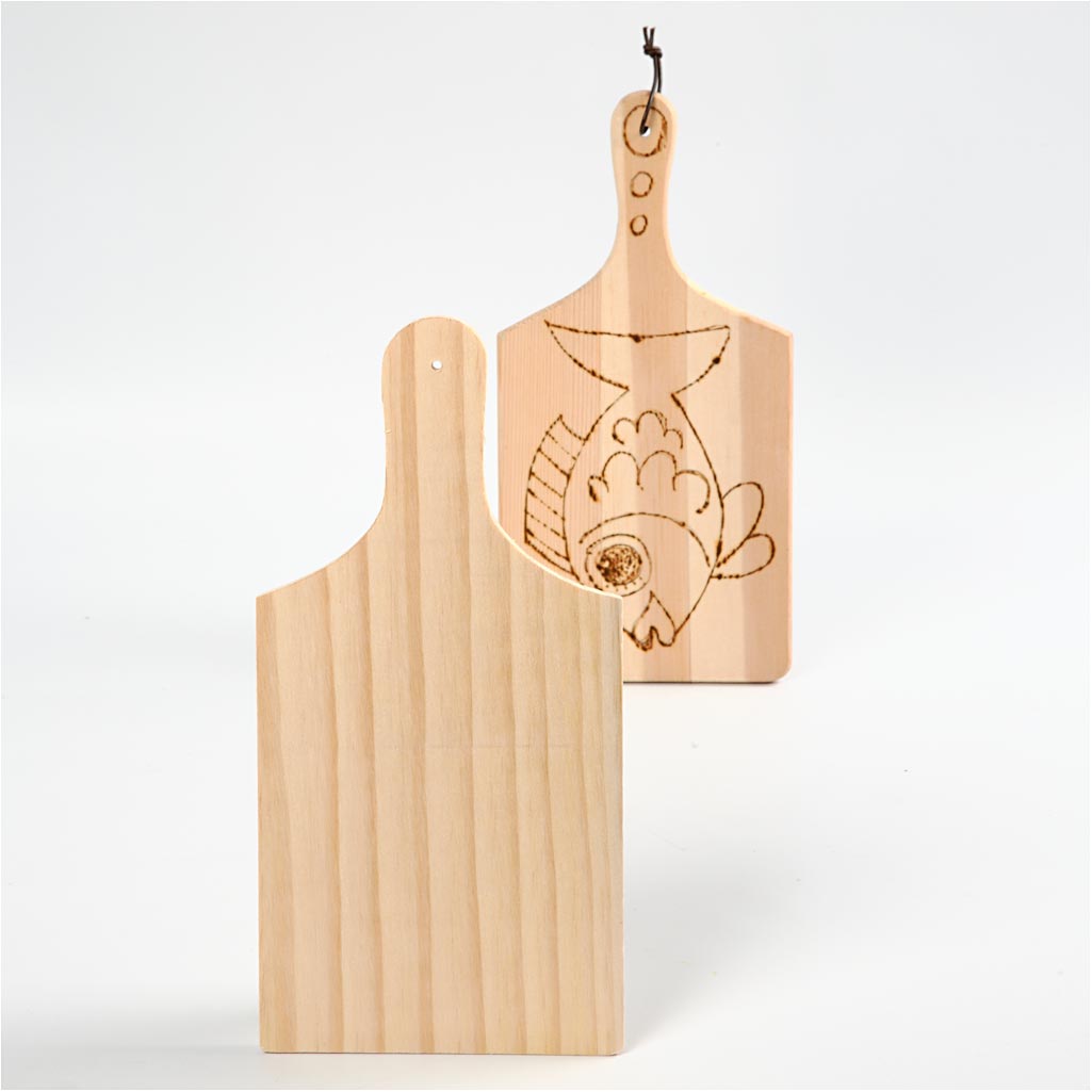 Planche à découper, L : 28 cm, L : 14 cm, 1 pièce [HOB-577400]