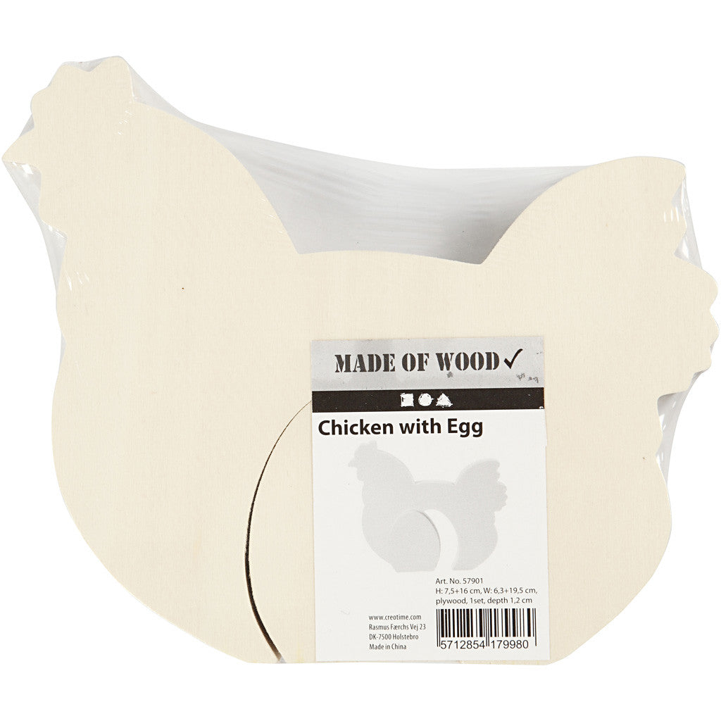 Figurine 2 en 1, H : 7,5+16 cm, L : 6,3+19,5 cm, ép. 2 cm, 1 set [HOB-57901]