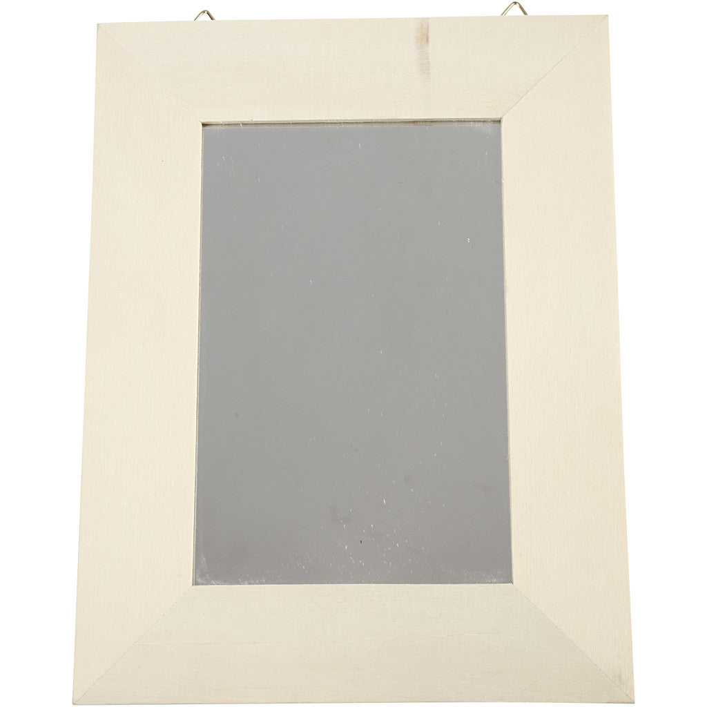 Miroir, dim. 20,8x15,9 cm, ép. 0,6 cm, 1 pièce [HOB-59225]