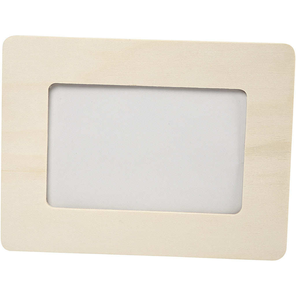 Cadre en bois, dim. 16x21,5x0,8 cm, 3 pièces/ 1 Pq. [HOB-59226]