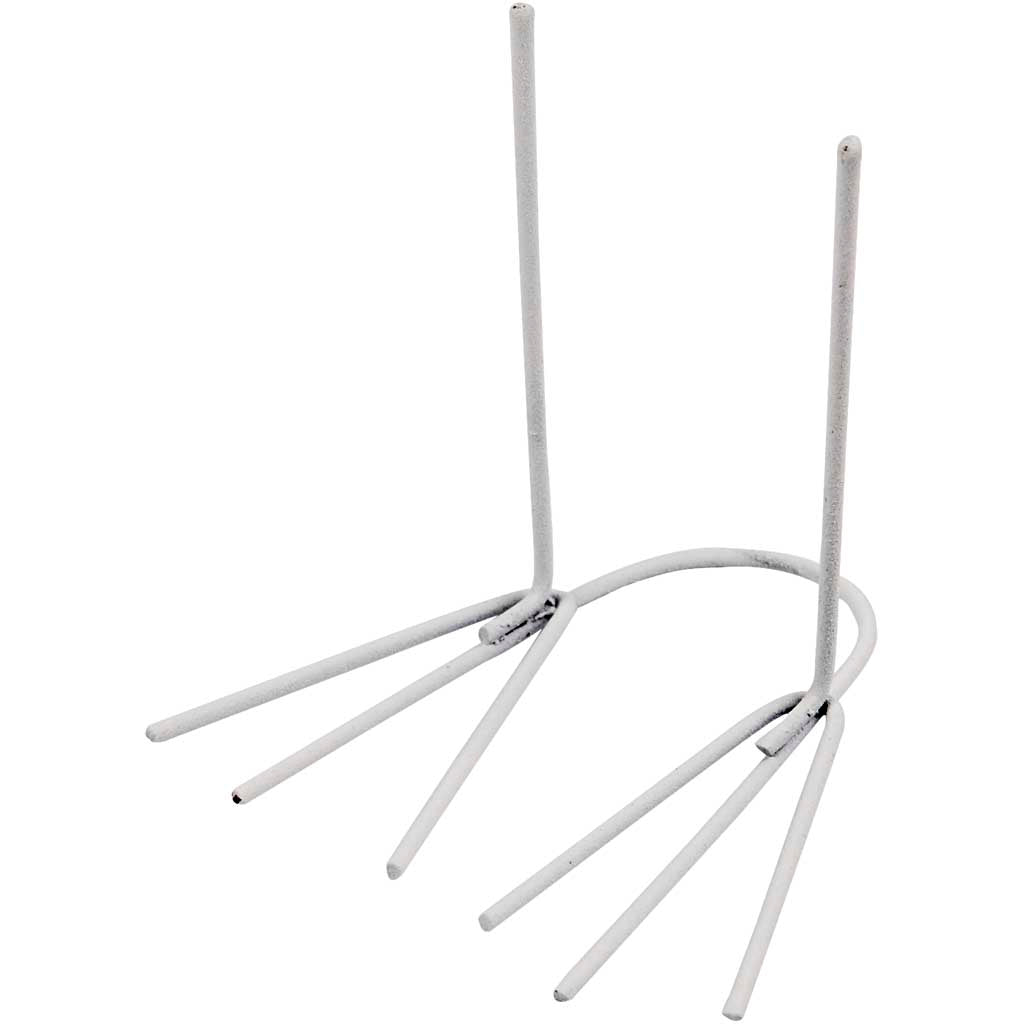 Chicken Feet, H: 4,5 cm, W: 2,5 cm, white, 20 pair