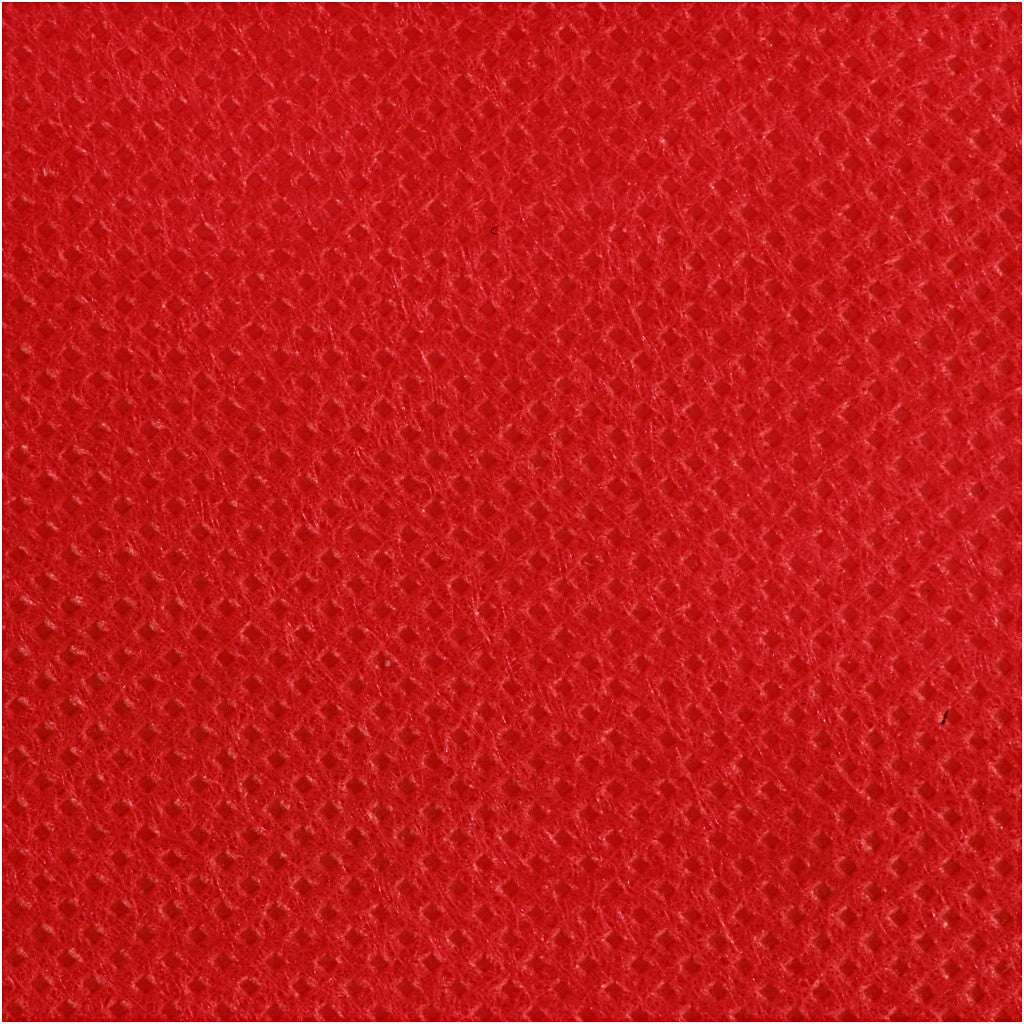 Nappe en Similicuir, L : 125 cm, 70 gr, rouge, 10 m/ 1 rouleau [HOB-594013]
