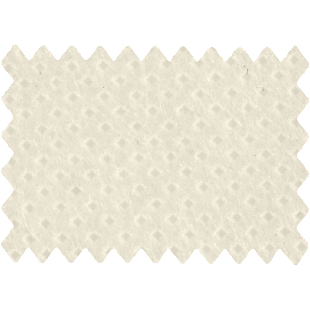 Nappe en Similicuir, L : 125 cm, 70 gr, crème, 10 m/ 1 rouleau [HOB-594021]