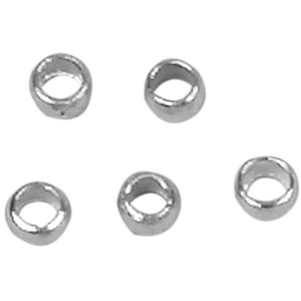 Perles à écraser, d 2 mm, argent, 1000 pièces/ 1 Pq. [HOB-60104]
