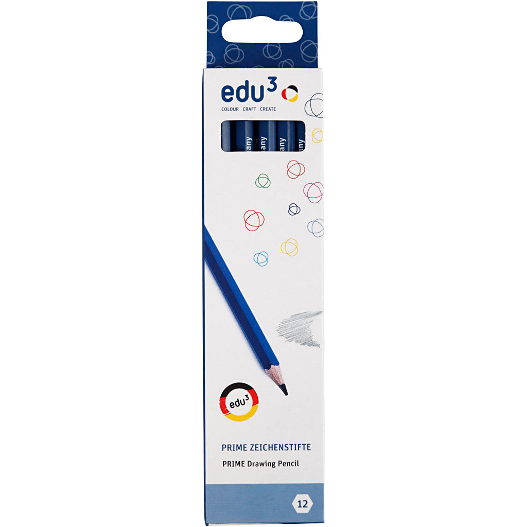 Crayon à Papier edu, H, 12 pièces/ 1 Pq. [HOB-620179]