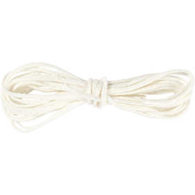 Mèche pour feuilles de cire d’abeilles, À utiliser avec des bougies faites en feuilles de cire d’abeille, dim. 3, ép. 2-3 mm, 100 gr, 3 m/ 1 Pq. [HOB-733821]