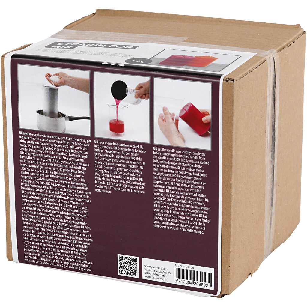 Stéarine à mélanger, 1 kg [HOB-734100]