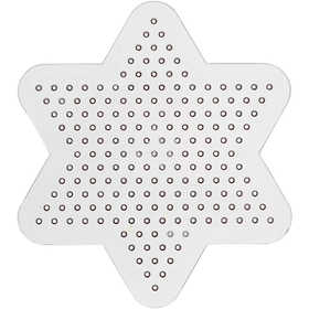 Plaque à picots, d 10 cm, medium, transparent, 1 pièce [HOB-753060]