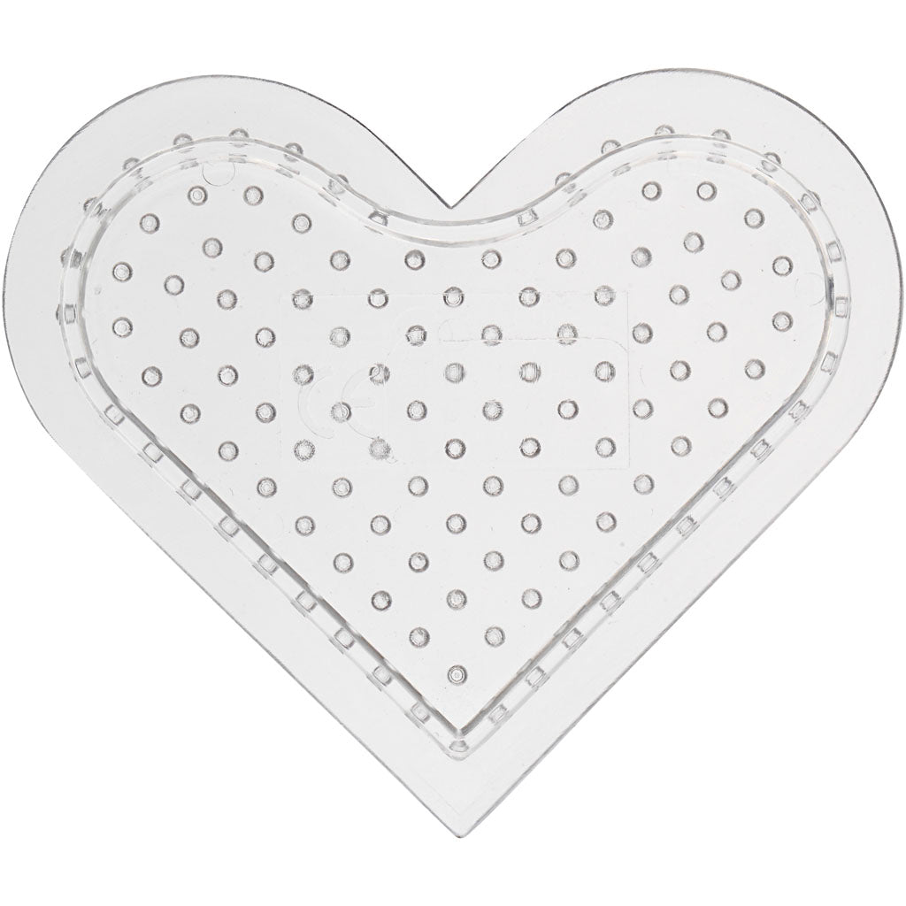 Peg Board, Small heart, size 7 cm, medium, 10 pc