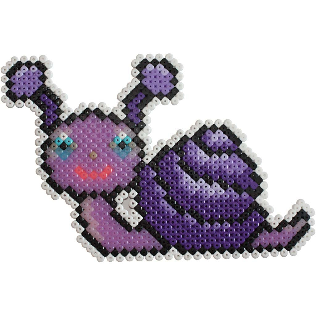 Plaque à picots, Large carré, dim. 15x15 cm, medium, transparent, 2 pièces/ 1 Pq. [HOB-75309]