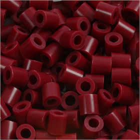 Photo Pearls, dim. 5x5 mm, diamètre intérieur 2,5 mm, medium, rouge vin (4), 1100 pièces/ 1 Pq. [HOB-755040]