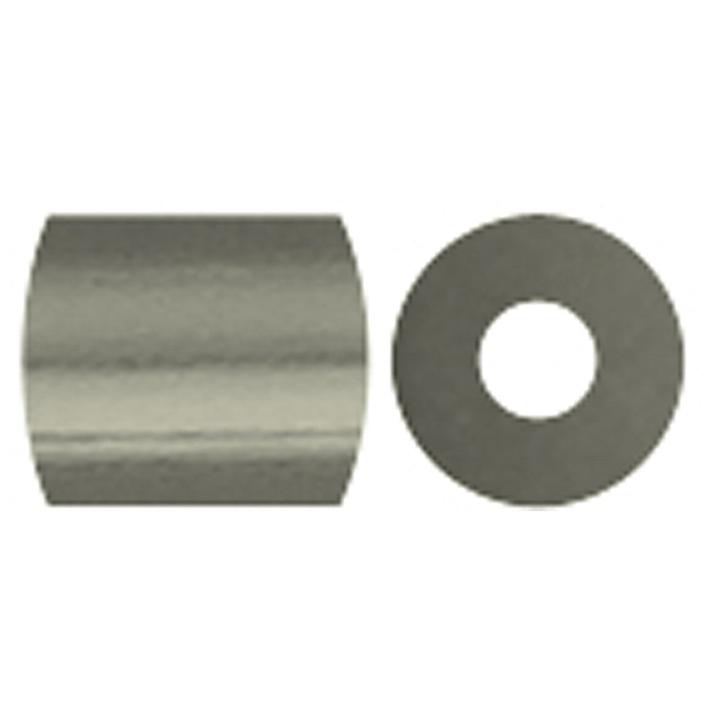 Photo Pearls, dim. 5x5 mm, diamètre intérieur 2,5 mm, medium, cendré (8), 6000 pièces/ 1 Pq. [HOB-75508]