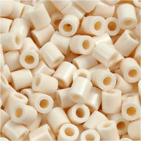Photo Pearls, dim. 5x5 mm, diamètre intérieur 2,5 mm, medium, beige clair (12), 1100 pièces/ 1 Pq. [HOB-755120]