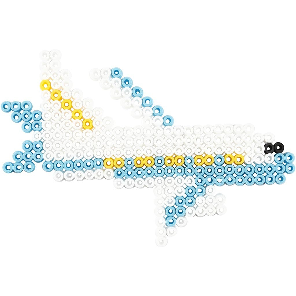 Plaque à picots, voiture, avion, bateau, tracteur, bus et bicyclette, dim. 9x9,5+11x16 cm, medium, 6 pièces/ 1 Pq. [HOB-75593]
