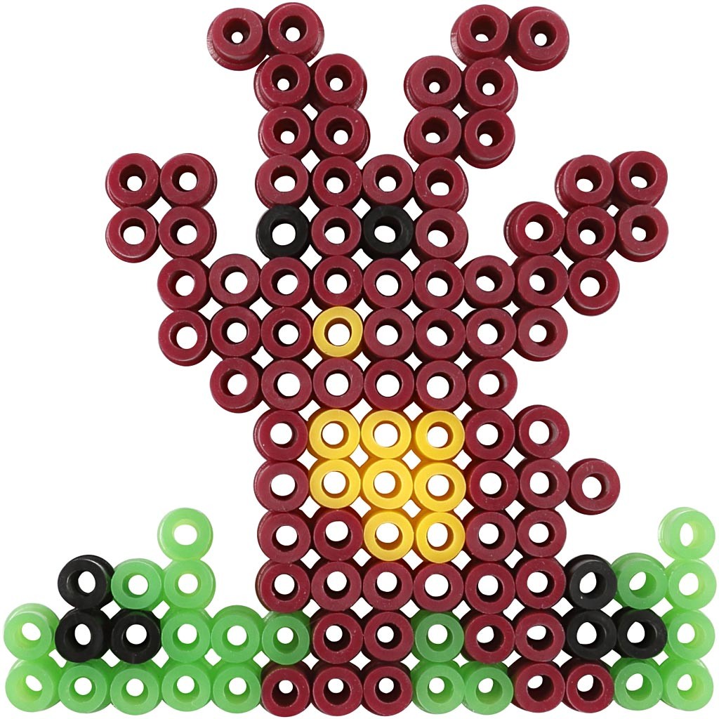 Plaque à picots, ovale, coeur, hexagone, cercle, carré et étoile, dim. 7x7,5-10,5x9,5 cm, medium, 6 pièces/ 1 Pq. [HOB-75596]