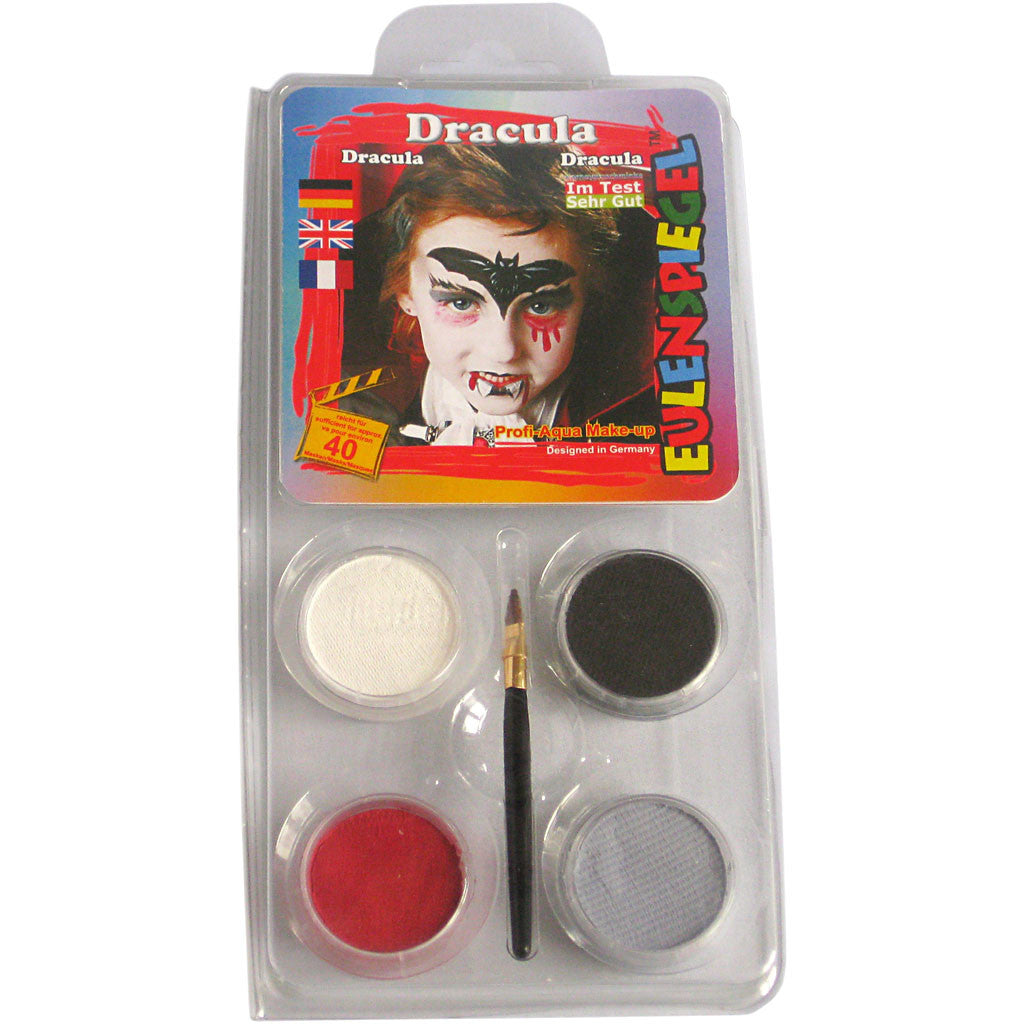 Eugelspiegel Maquillage visage, dracula, ass. de couleurs, 1 set [HOB-76104]