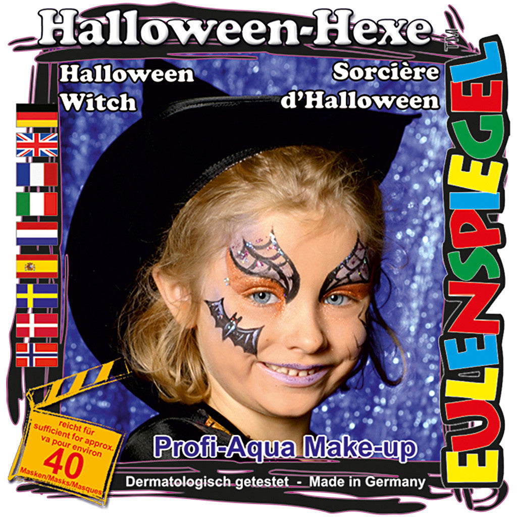 Eugelspiegel Maquillage visage, halloween, ass. de couleurs, 1 set [HOB-76108]