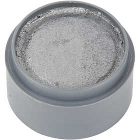 Maquillage visage à base d'eau, argent, 15 ml/ 1 boîte [HOB-77030]
