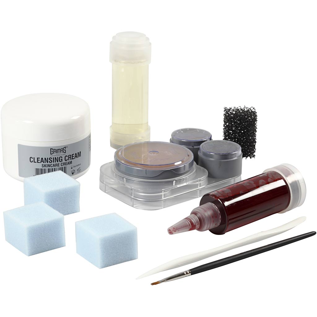 Kit maquillage blessures, 1 set [HOB-77068]