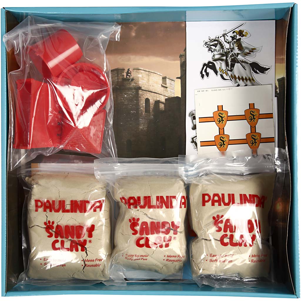 Sandy Clay ® , château, naturel, 1 set [HOB-78270]