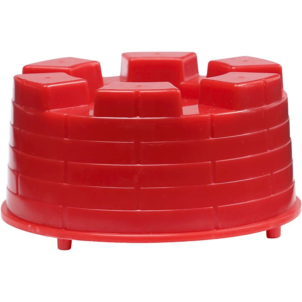 Moules, château, dim. 5,5-8,5 cm, 4 pièces/ 1 Pq. [HOB-78274]