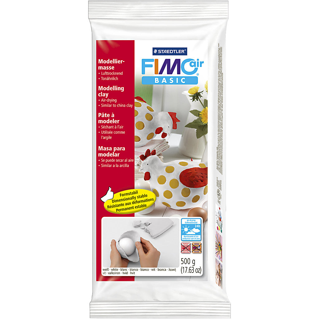 FIMO® Air , blanc, 500 gr/ 1 Pq. [HOB-78301]