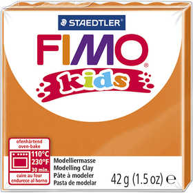 Pâte FIMO® pour Enfant, orange, 42 gr/ 1 Pq. [HOB-78527]