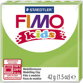 Pâte FIMO® pour Enfant, vert clair, 42 gr/ 1 Pq. [HOB-78530]