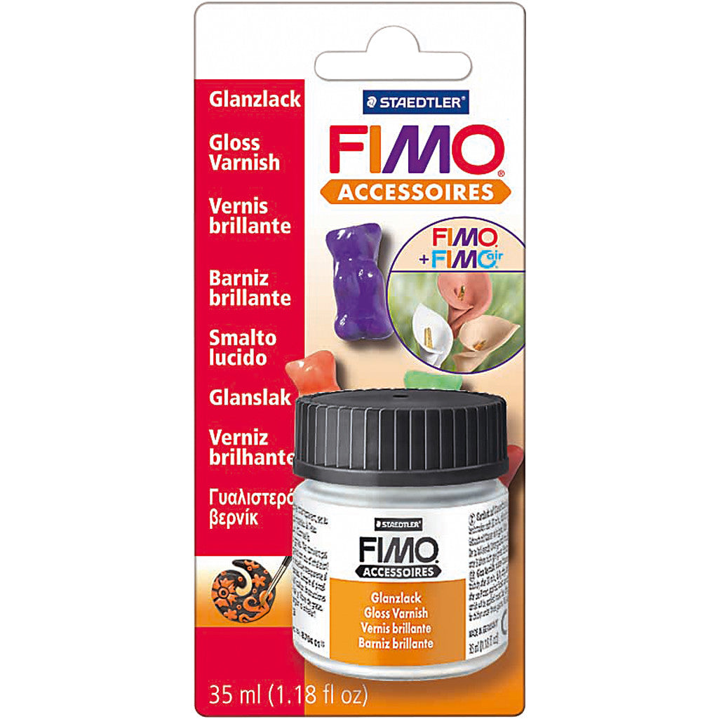 Laque FIMO®, brillant transparent, 35 ml/ 1 flacon [HOB-78595]
